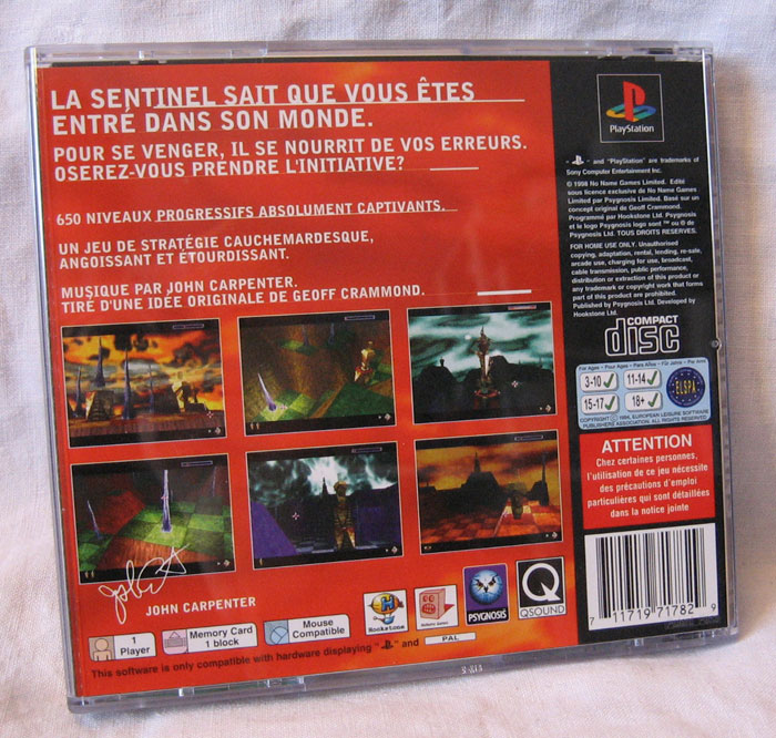 Sentinel Returns, un must du casse-tête !