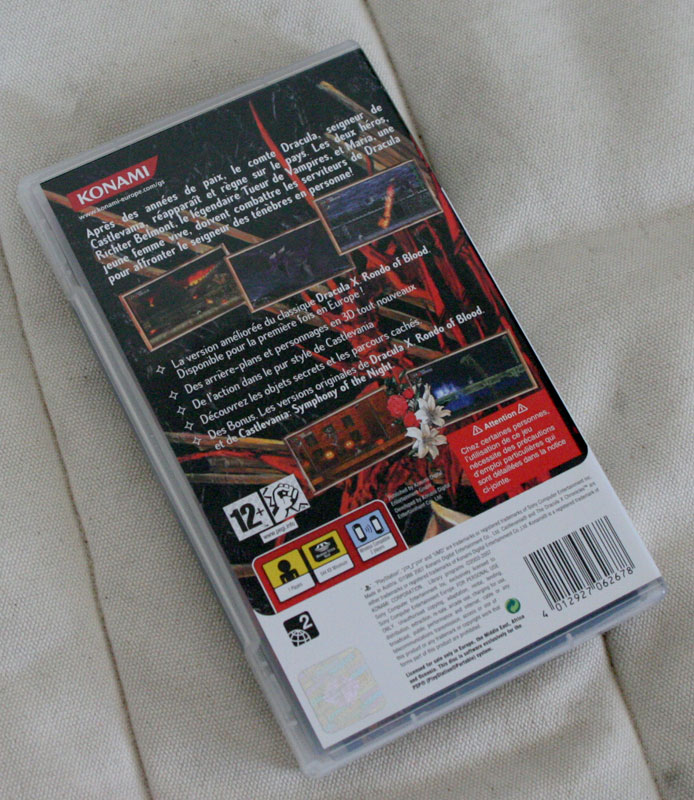 Castlevania : The Dracula X Chronicles, indispensable sur PSP.