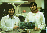 Steve Jobs et Steve Wozniak aux début d'Apple 