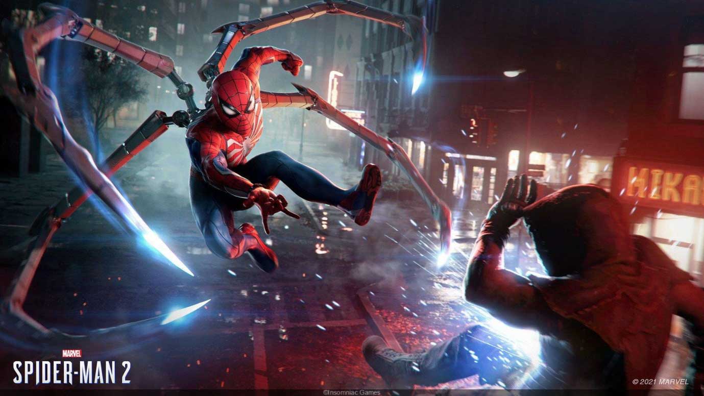 affiche du prochain jeu vidéo Marvel's Spider-Man 2