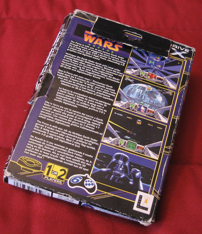 Star Wars Arcade, un excellent jeu pour le 32X.