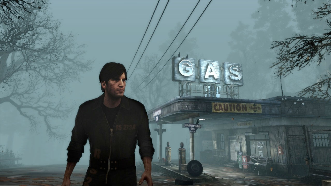 Silent Hill Downpour sur Xbox 360.