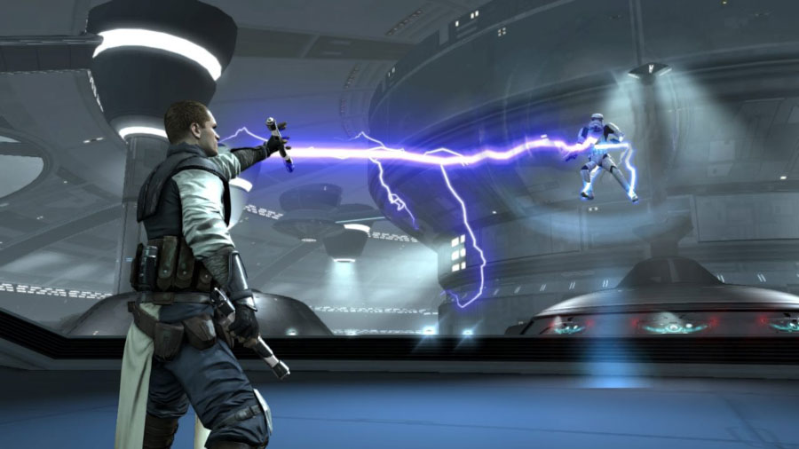 Star Wars le Pouvoir de la Force II sur Xbox 360.