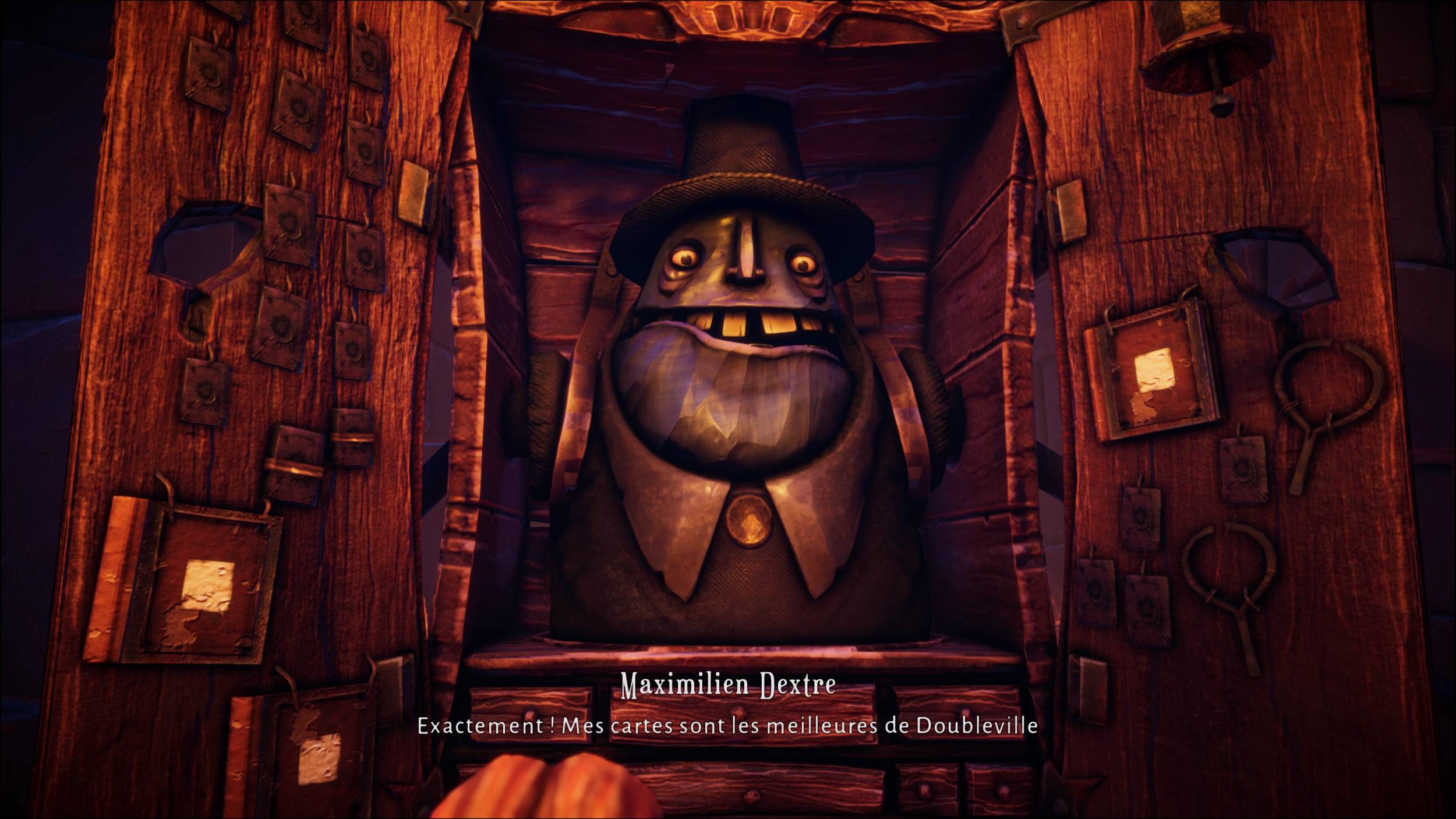 Lui, il va vous vendre des cartes : pratique !