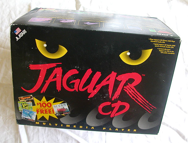 La boîte du Jaguar CD.