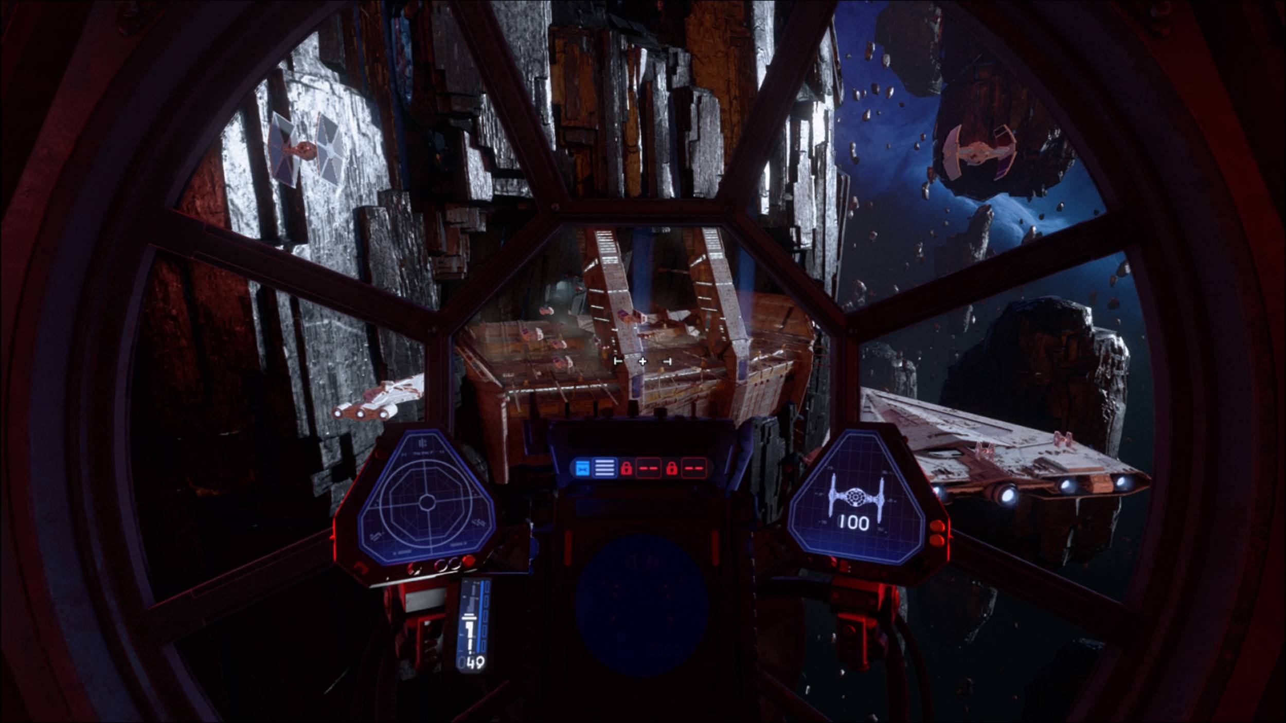 Par contre, dans le cockpit ça envoie du bois !