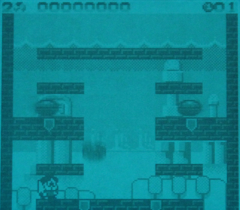 Parasol Stars - Rainbow Island 2 sur Game Boy.