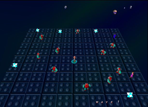 Robotron 64, très old school.