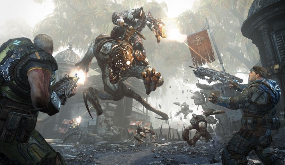 Gears of War 4 sur Xbox One.