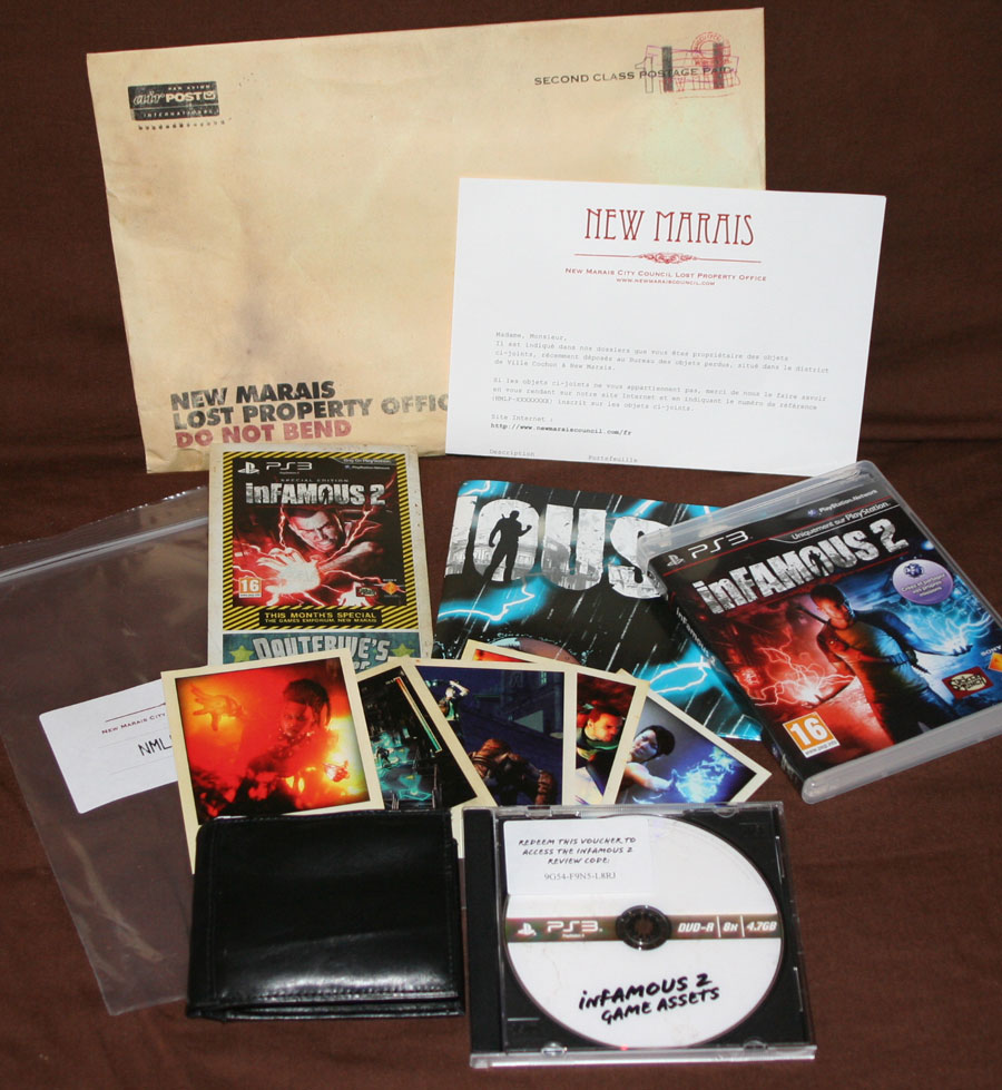 Le press kit d'Infamous 2.