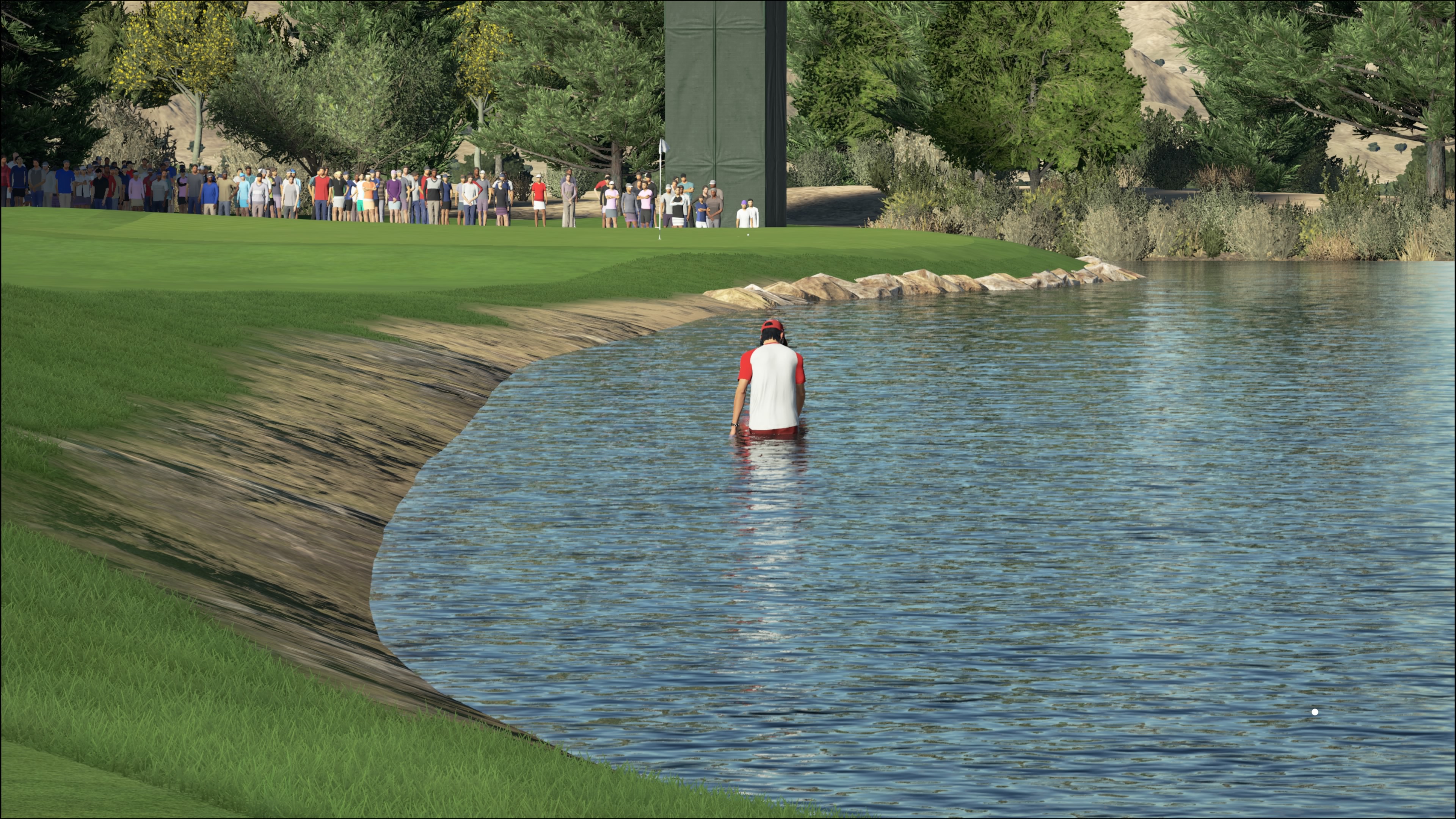 Voilà ce qui arrive quand les serveurs mettent trop de temps à répondre pour passer à la séquence suivante. I'm a poor lonesome golfer....