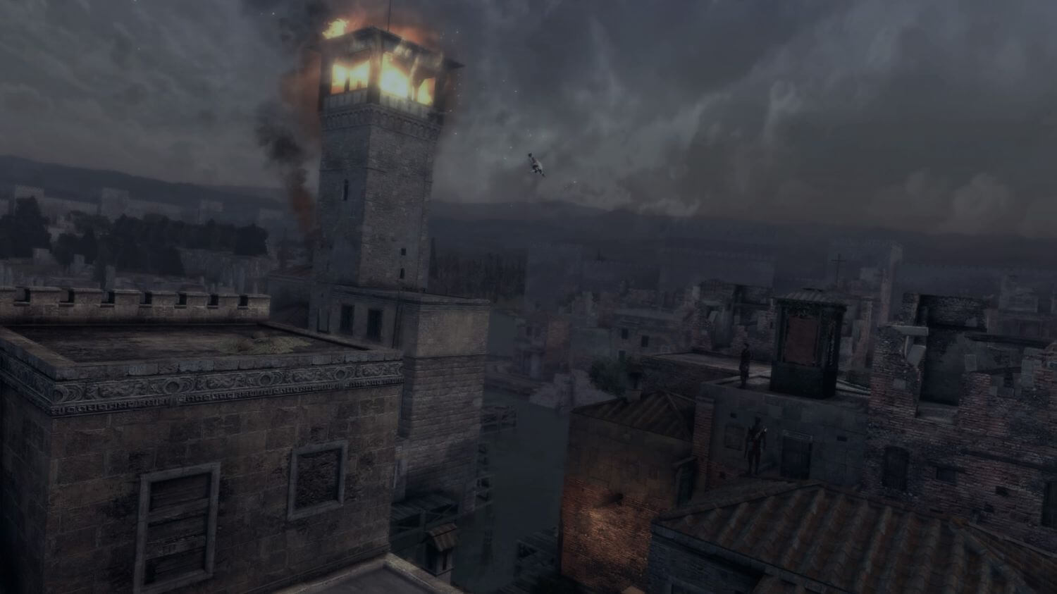 Vous allez en incendier des Tours Borgia dans Brotherhood...
