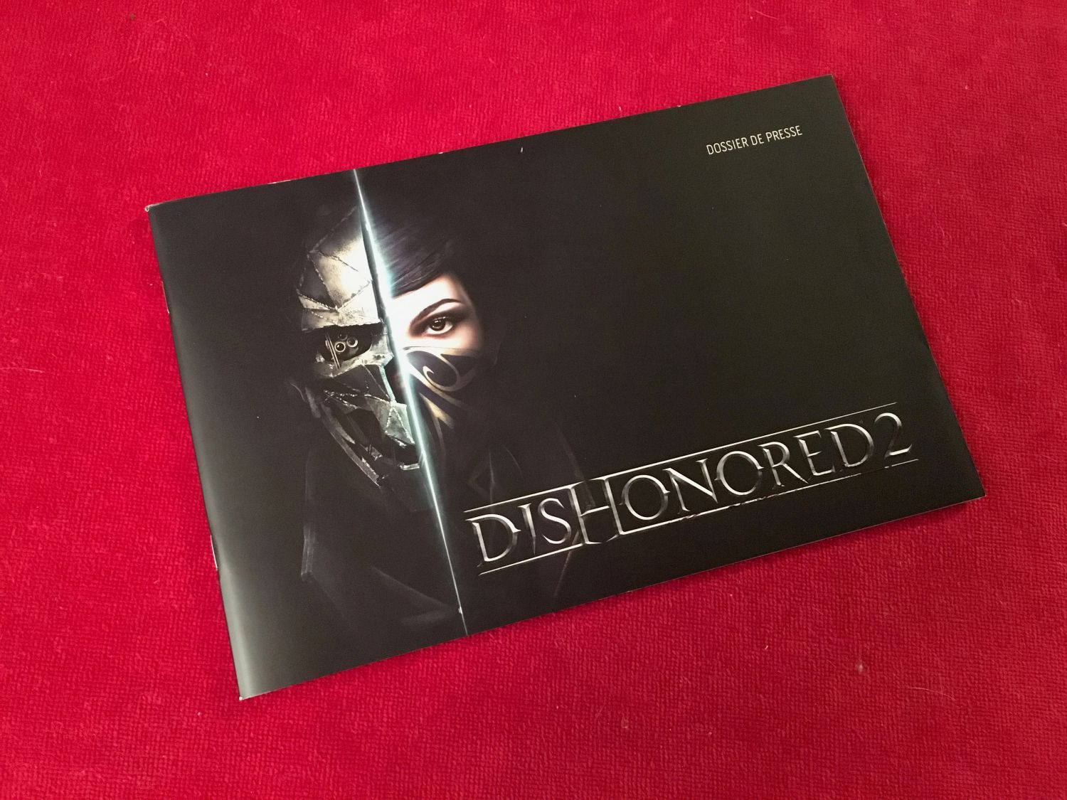 Le dossier de presse de Dishonored 2.
