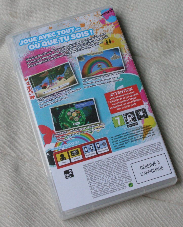 Little Big Planet sur PSP.