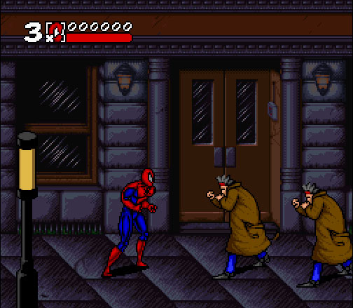 Spider-Man and Venom : Maximum Carnage sur Super Nintendo.