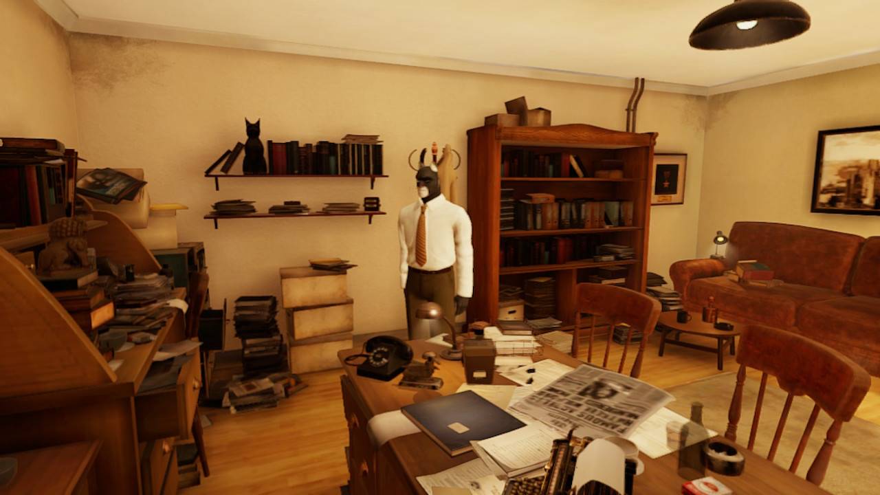 Le bureau de John Blacksad.