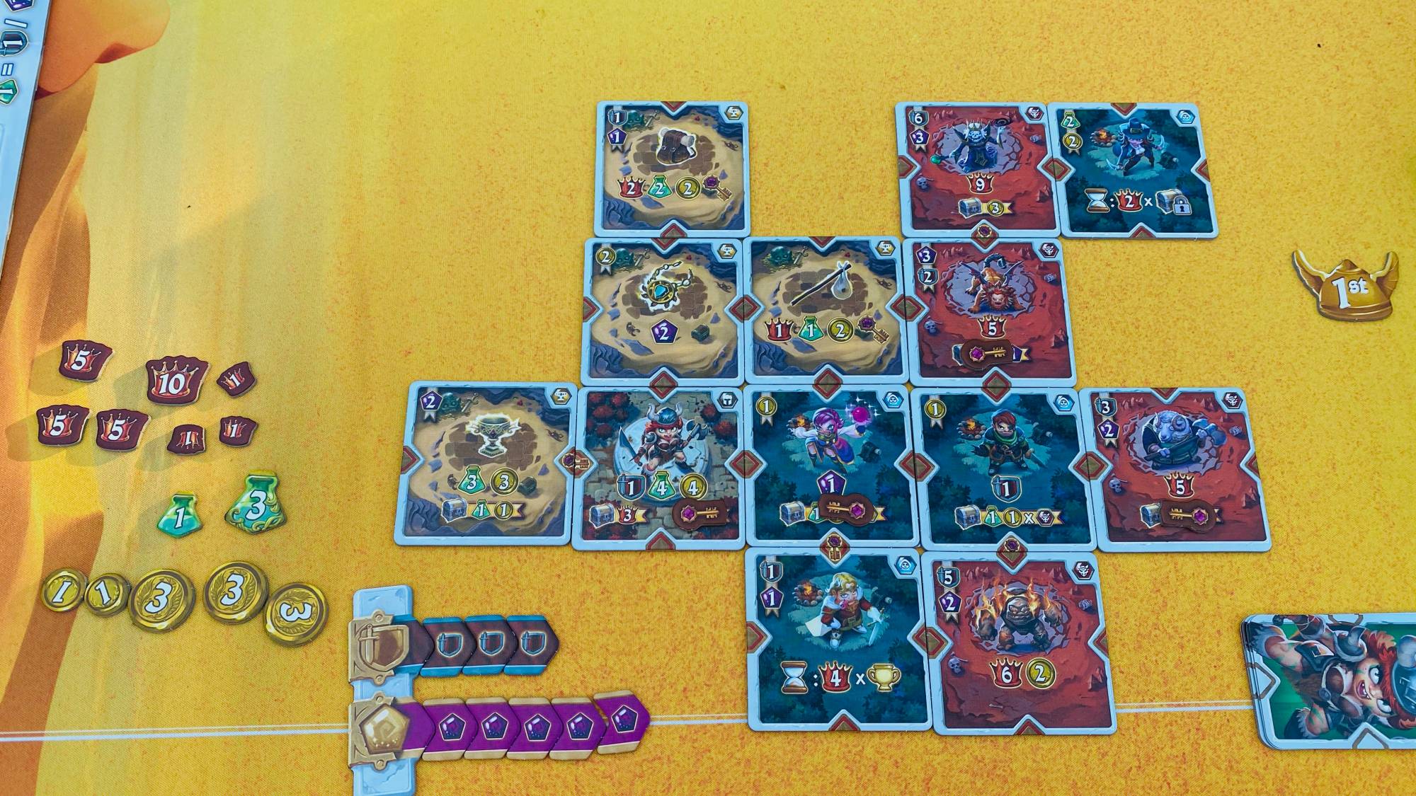 Votre aire de jeu.
