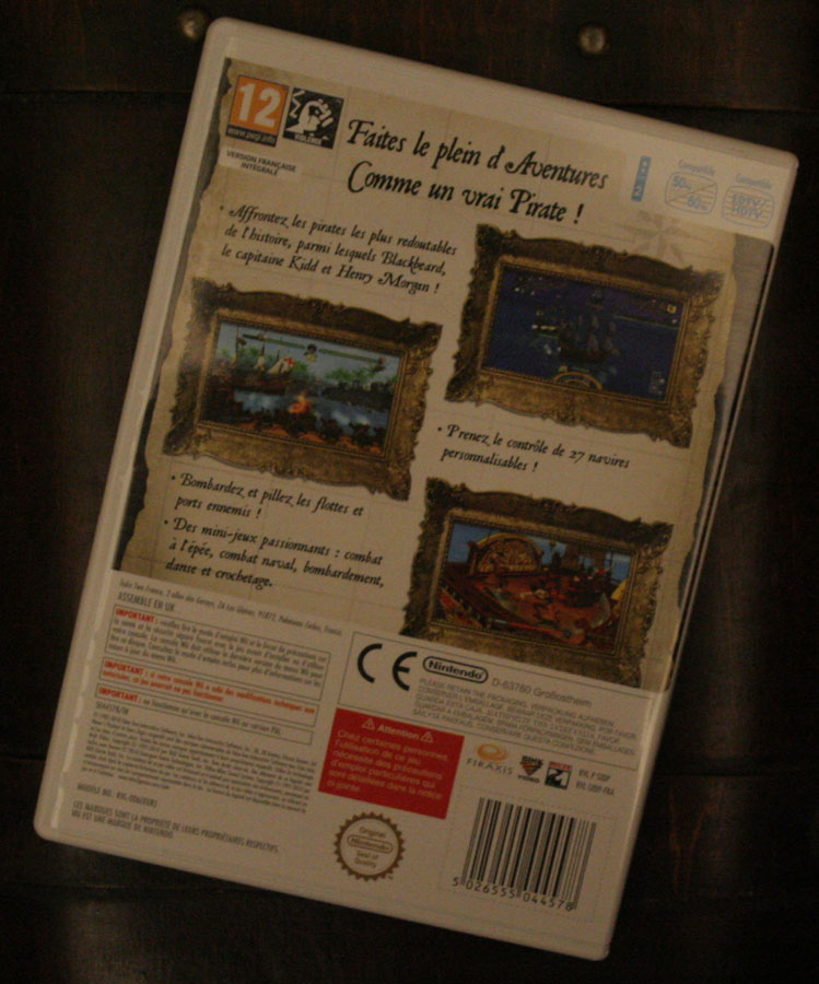 Sid Meier's Pirates! sur Wii.